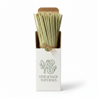 Grass Straws in White Box